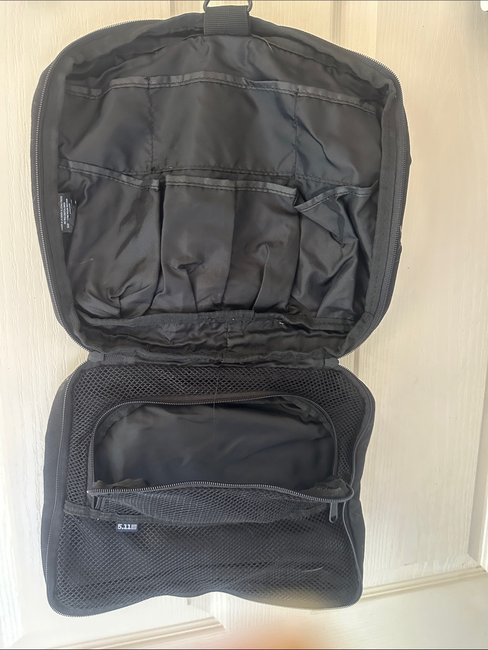 5.11 Tactical Black Mesh Front Toiletry Organizer Pouch - Picture 2 of 5